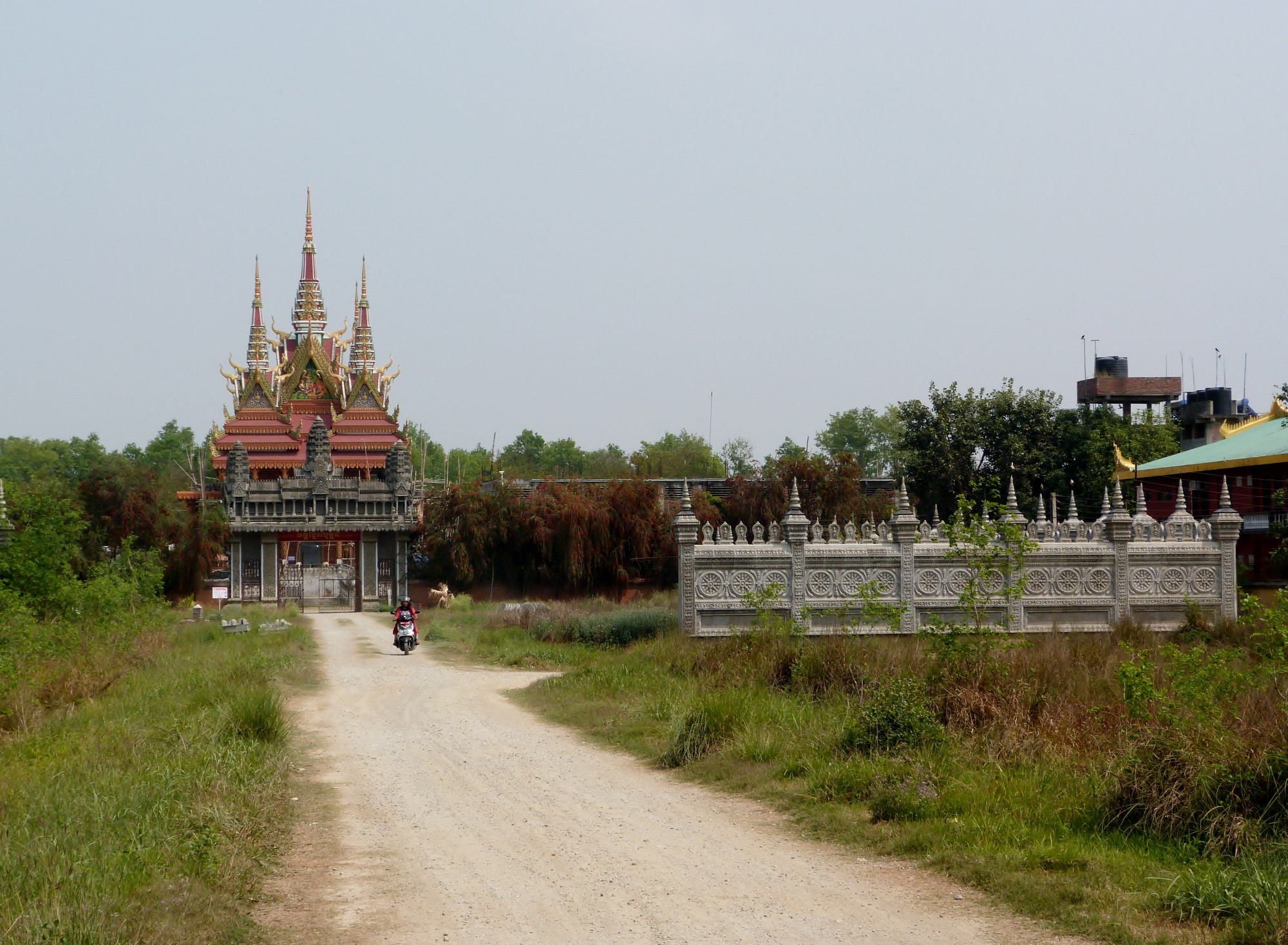 Mayanmar Monastery under construction