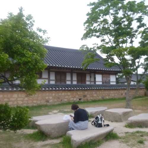 Gyeongju Gyochon Traditional Village, Южная Корея