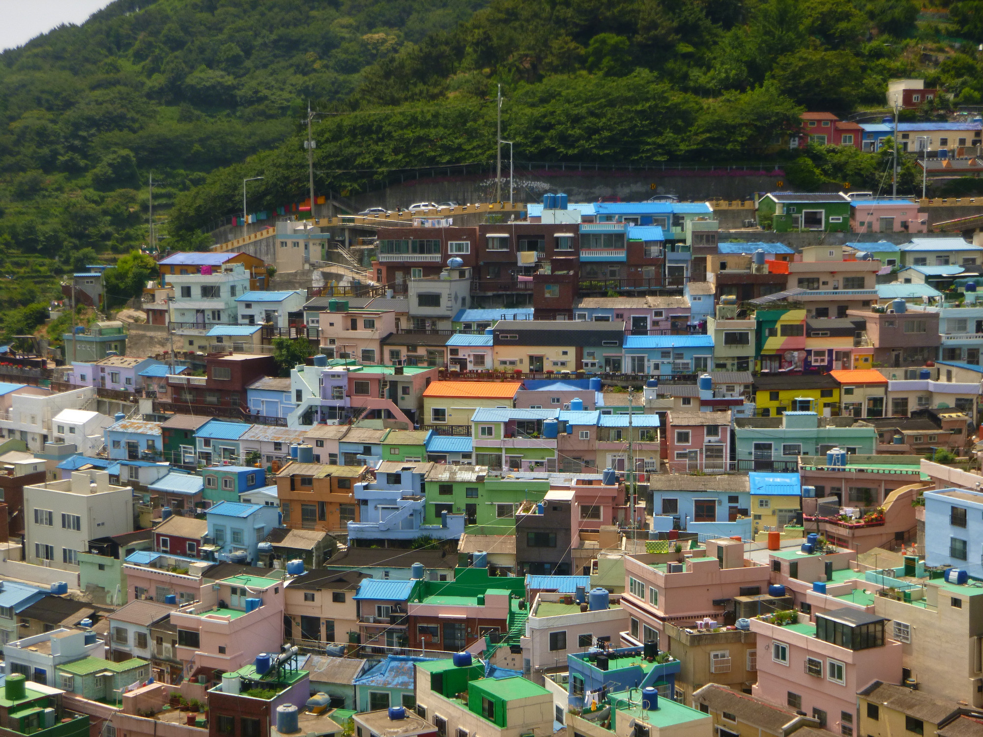 Gamcheon Cultural Village, Южная Корея