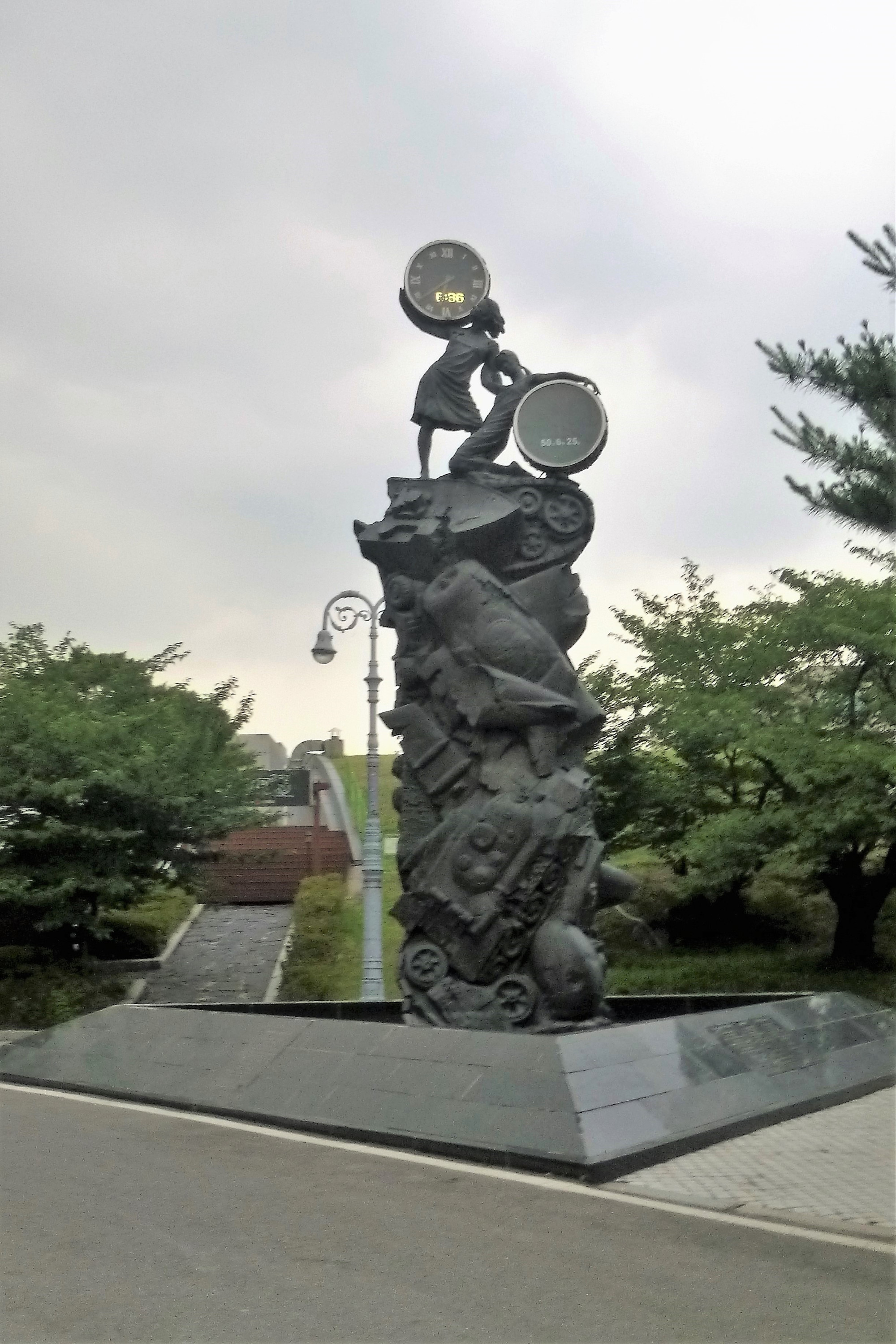 Erecting the Clock Tower: Symbolizing War and Peace,