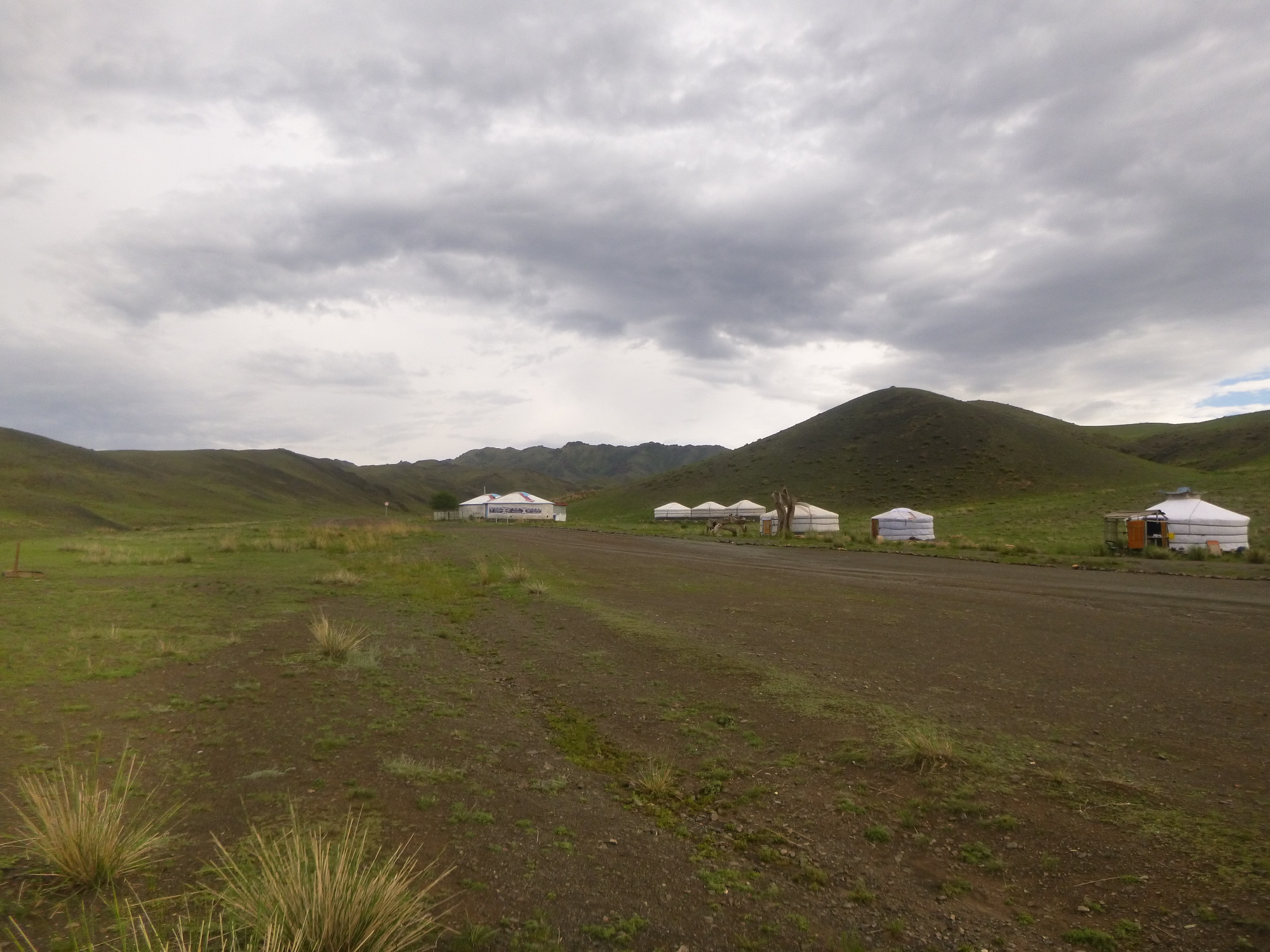 our yurt camp