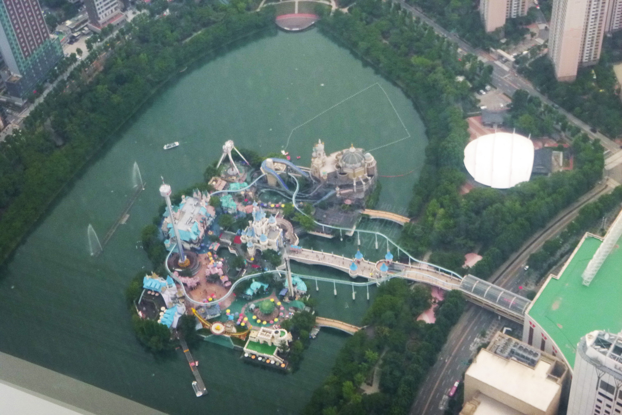 Lotte World from above