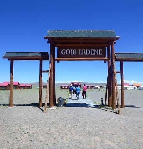Gurvan Saikhan National Park in the heart of the Gobi Desert, the Gobi Erdene Ger Camp