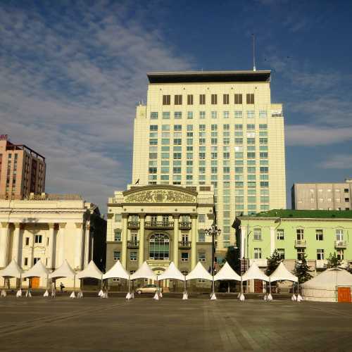 Sükhbaatar Square, Монголия