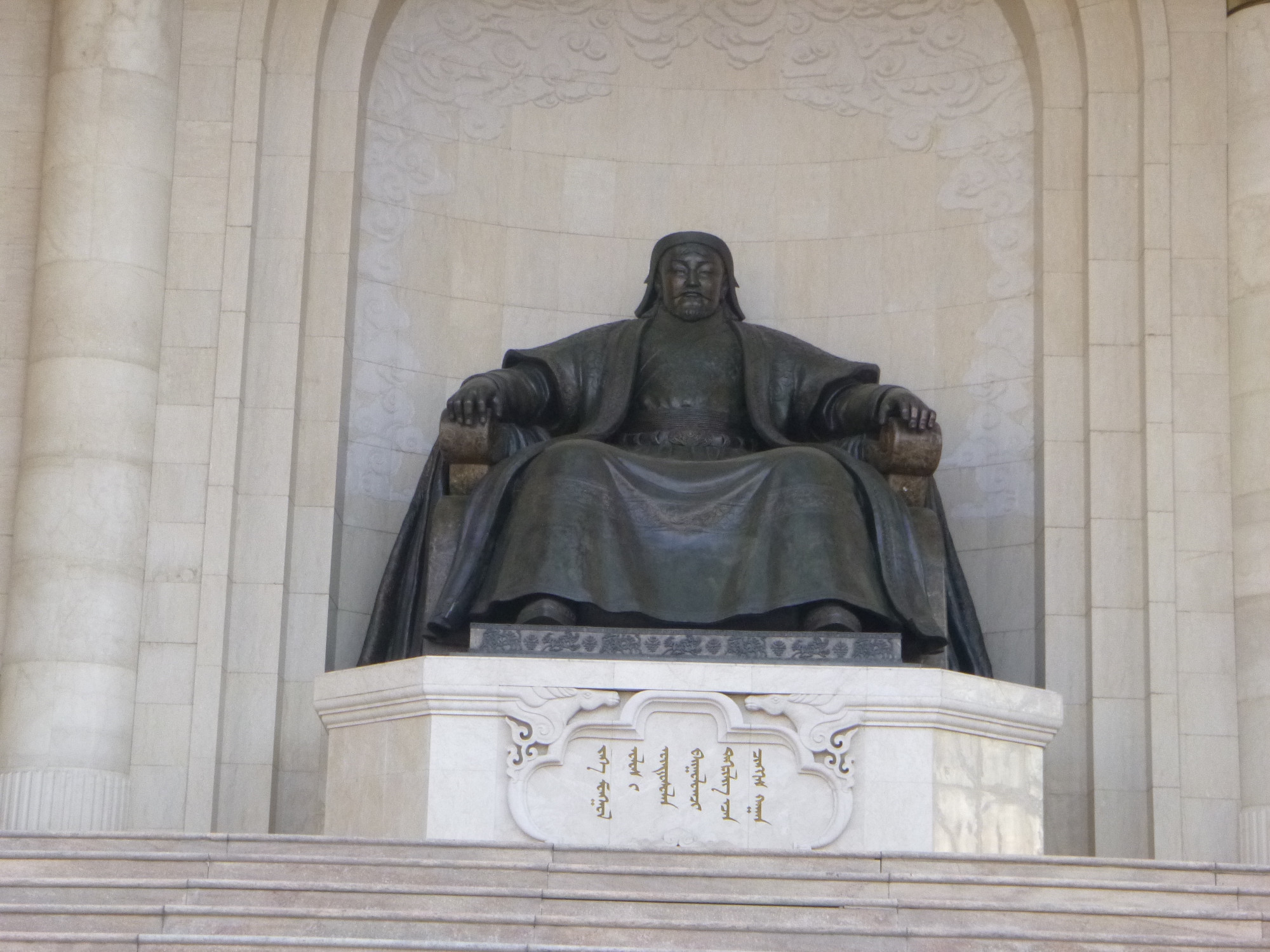 (Genghis) Chinggis Khan Statue
