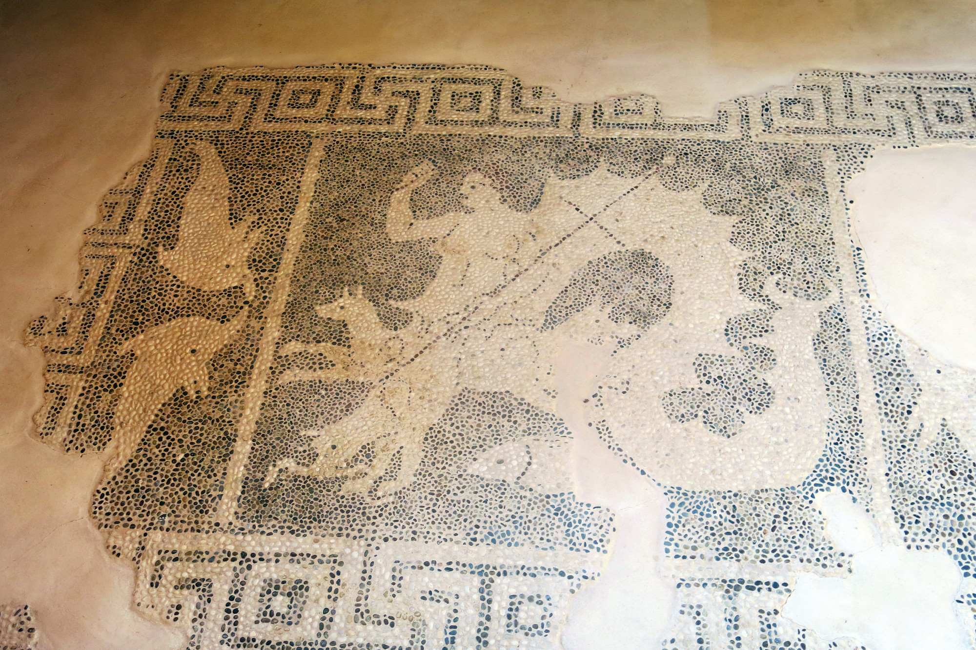 Hellenistic Mosaic of Scylla