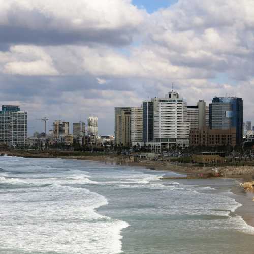 Tel Aviv shoreline Cityscape