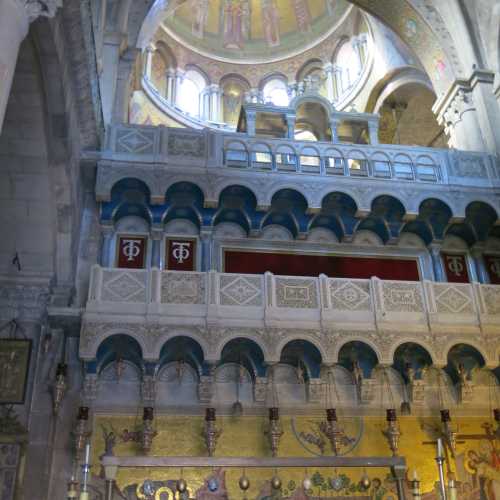Aedicula in the Rotunda of Holy Sepulchre Church