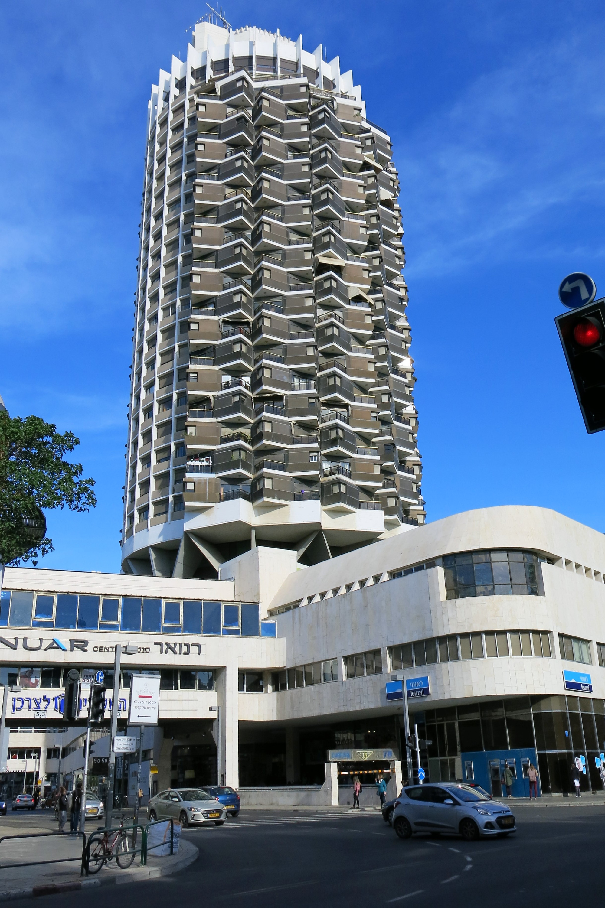Dizengoff Tower Modernist Design