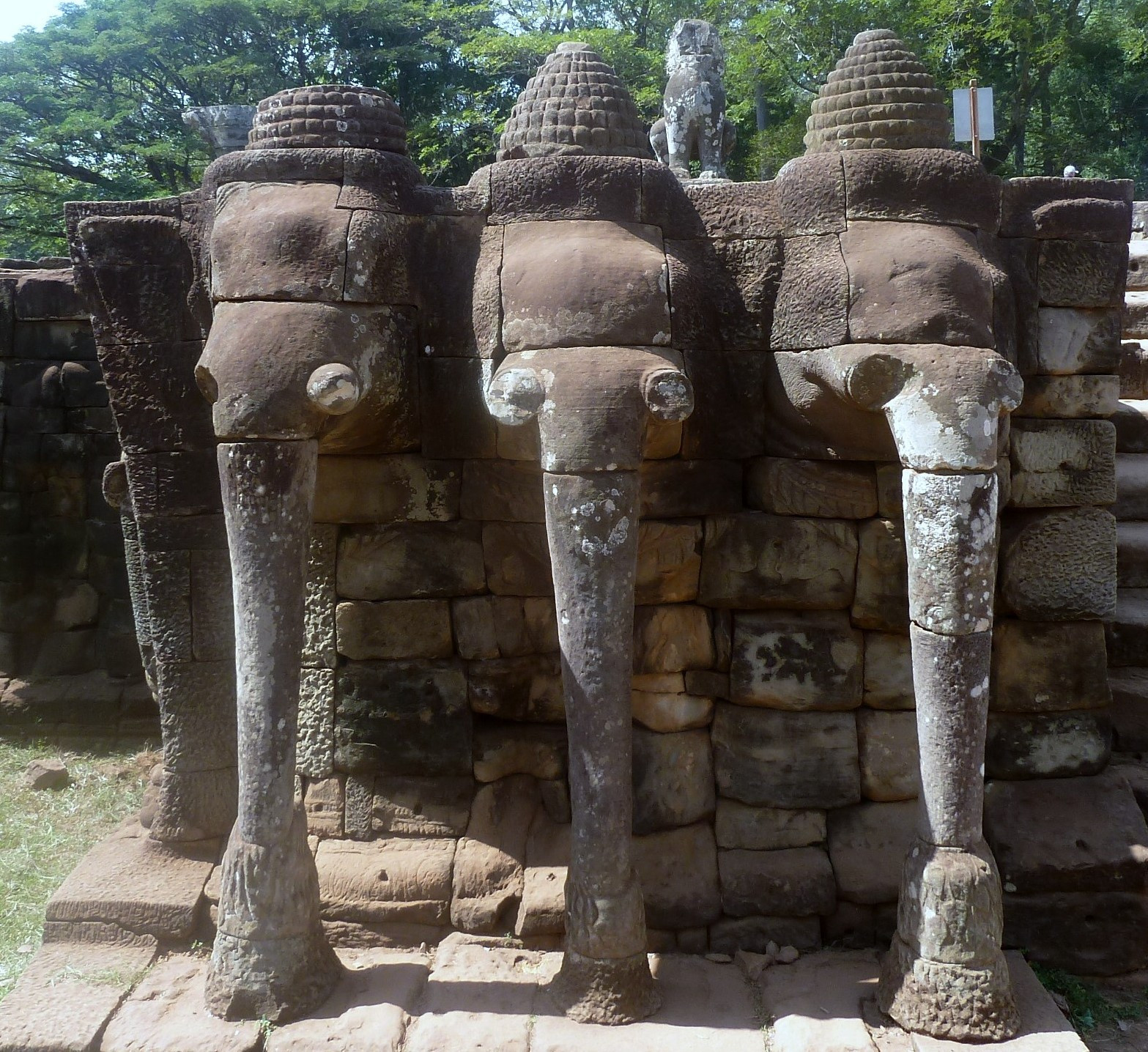 Elephant & Leper King Terrace, Камбоджа