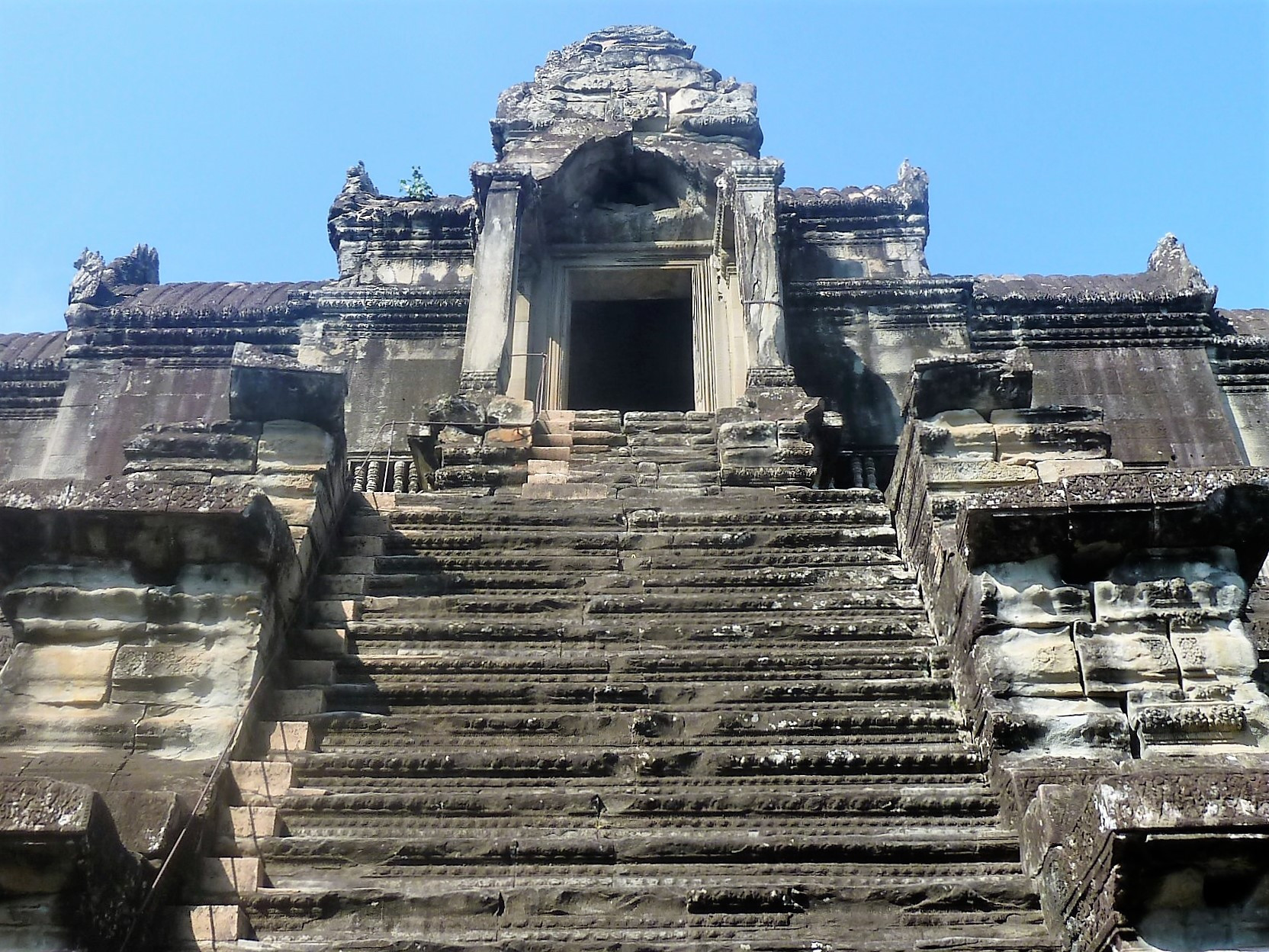 Steep Stair leading to temple