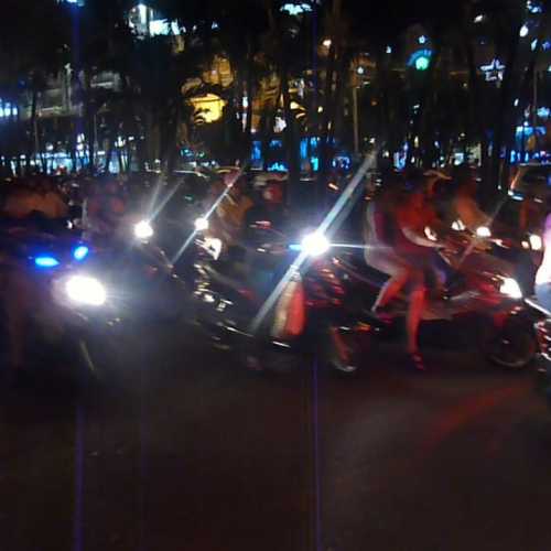 Nightime Motorbike Mayhem