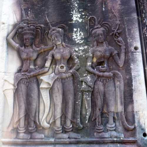 Carved Relief three figures