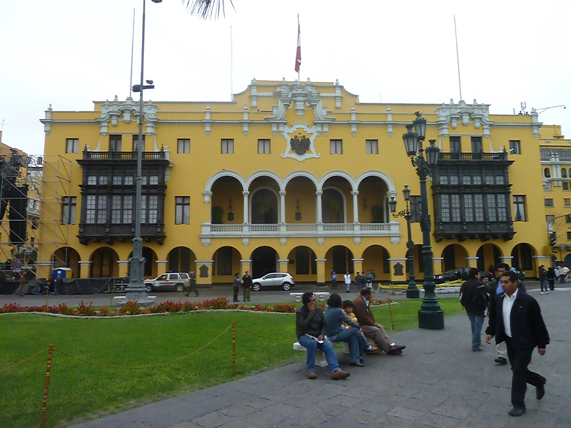 Municipal Palace of Lima<br/>
Government office