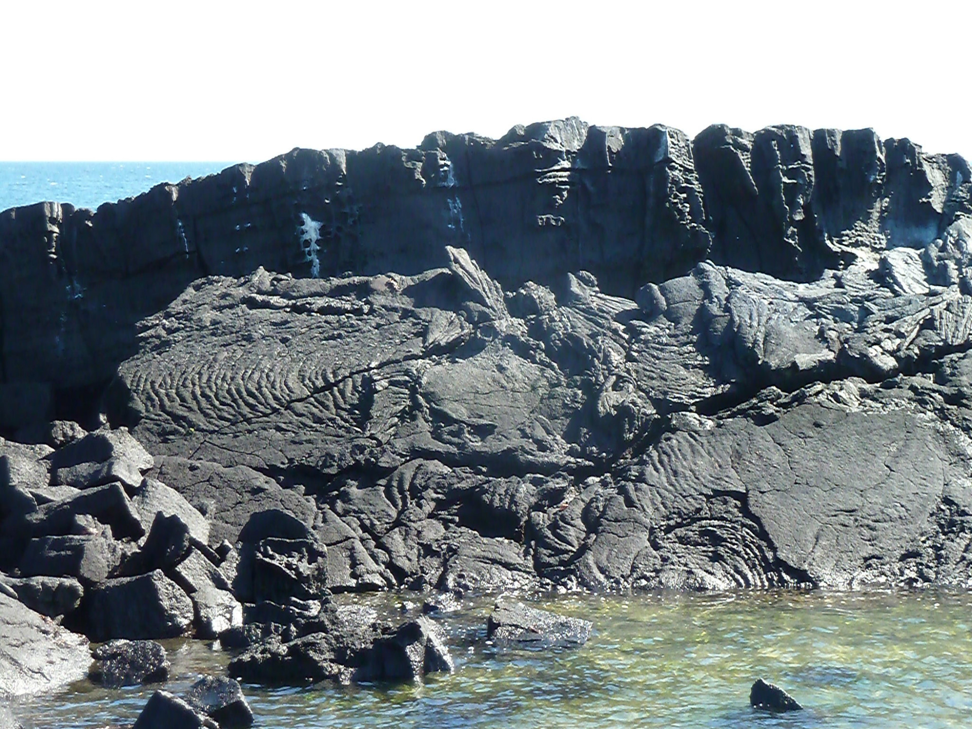Basalt Lava Flow