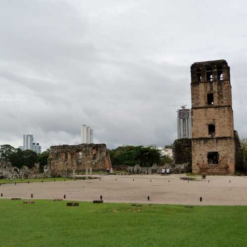 Catedral de Panamá Viejo.
