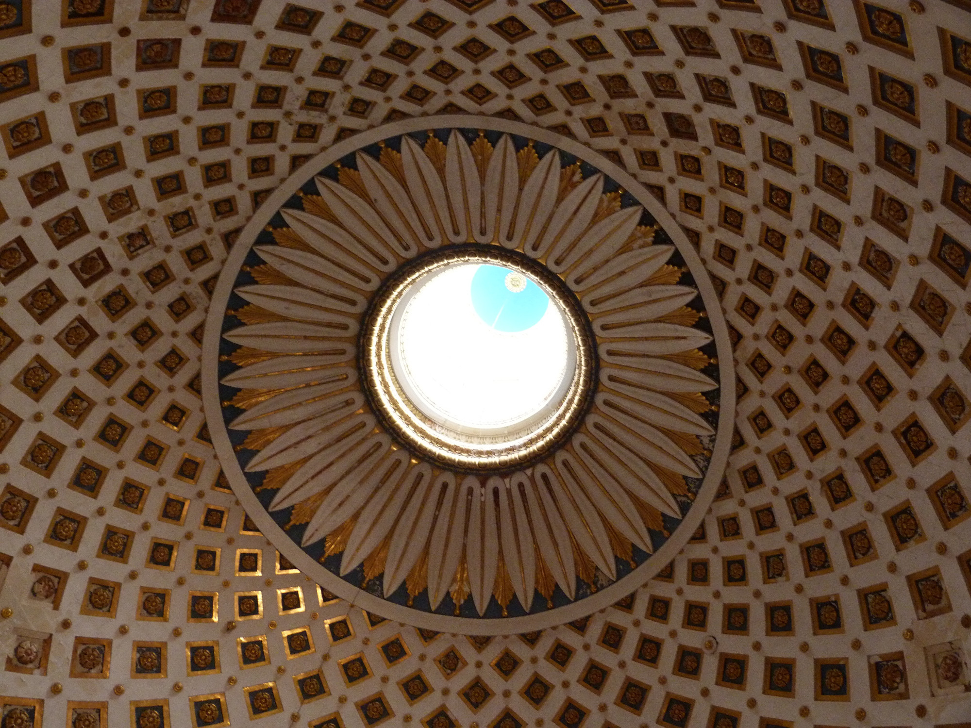 Ceiling of the Dome Mosta Rotunda<br/>
Catholic church