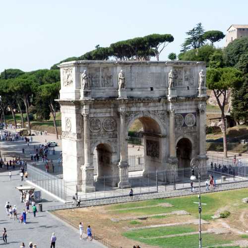 View of the Arch of Titus