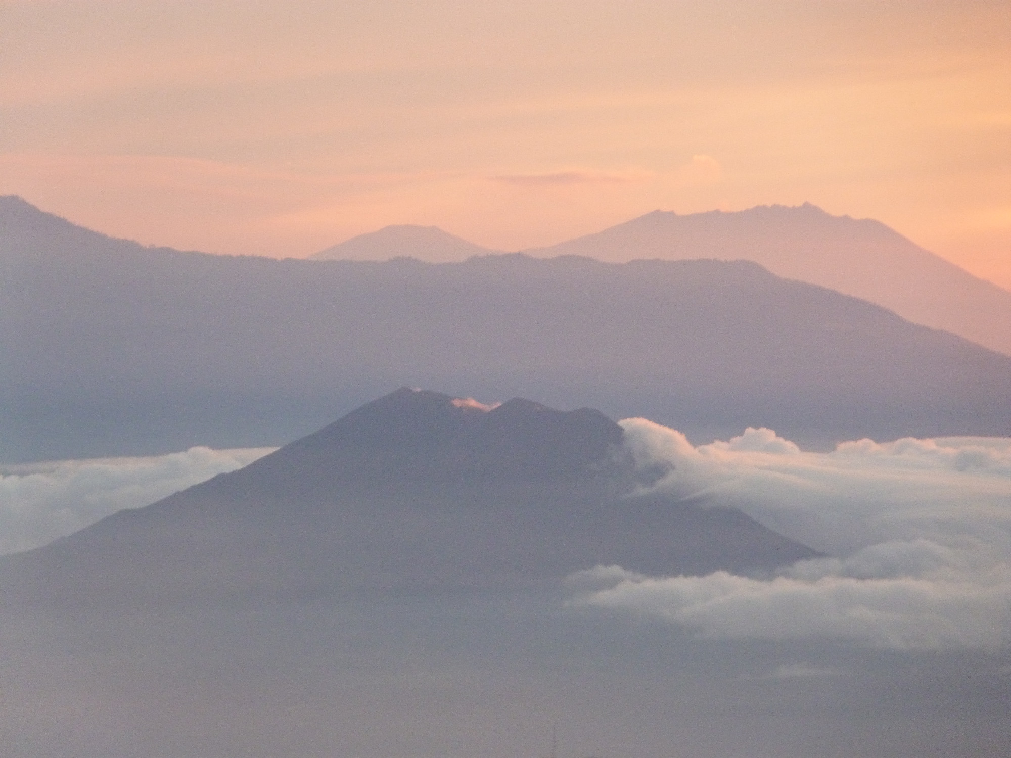 Sunrise over Mt Bromo