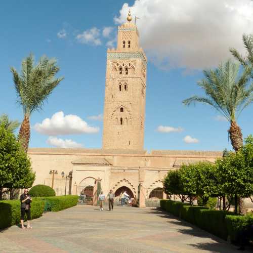 Koutoubia mosque and tower