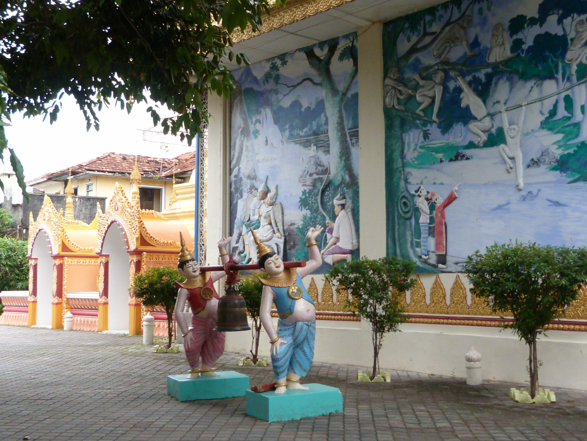 Dhammikarama(Mon) Burmese Buddhist Temple, Малайзия