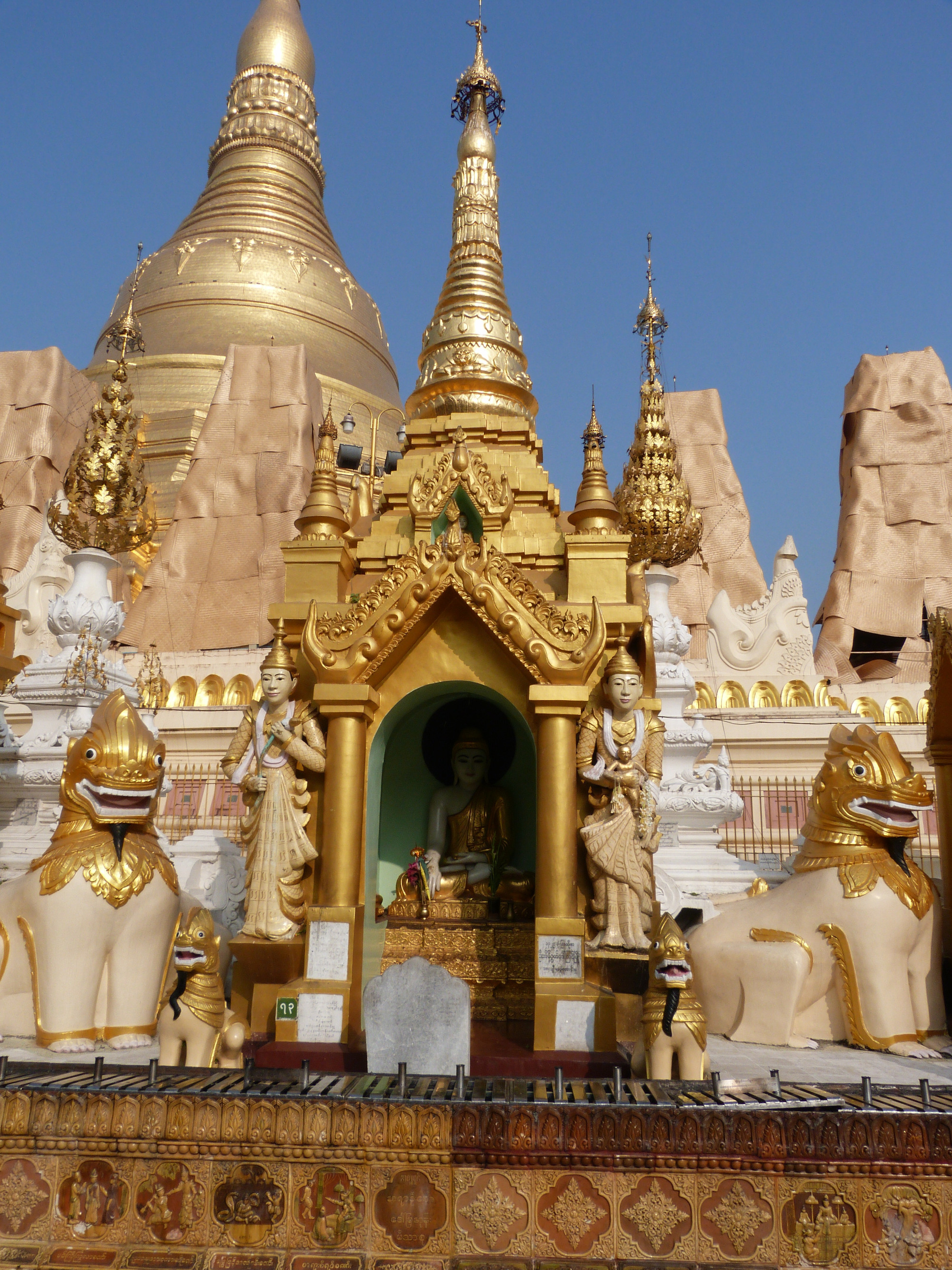 Individual Shrine around main stupa