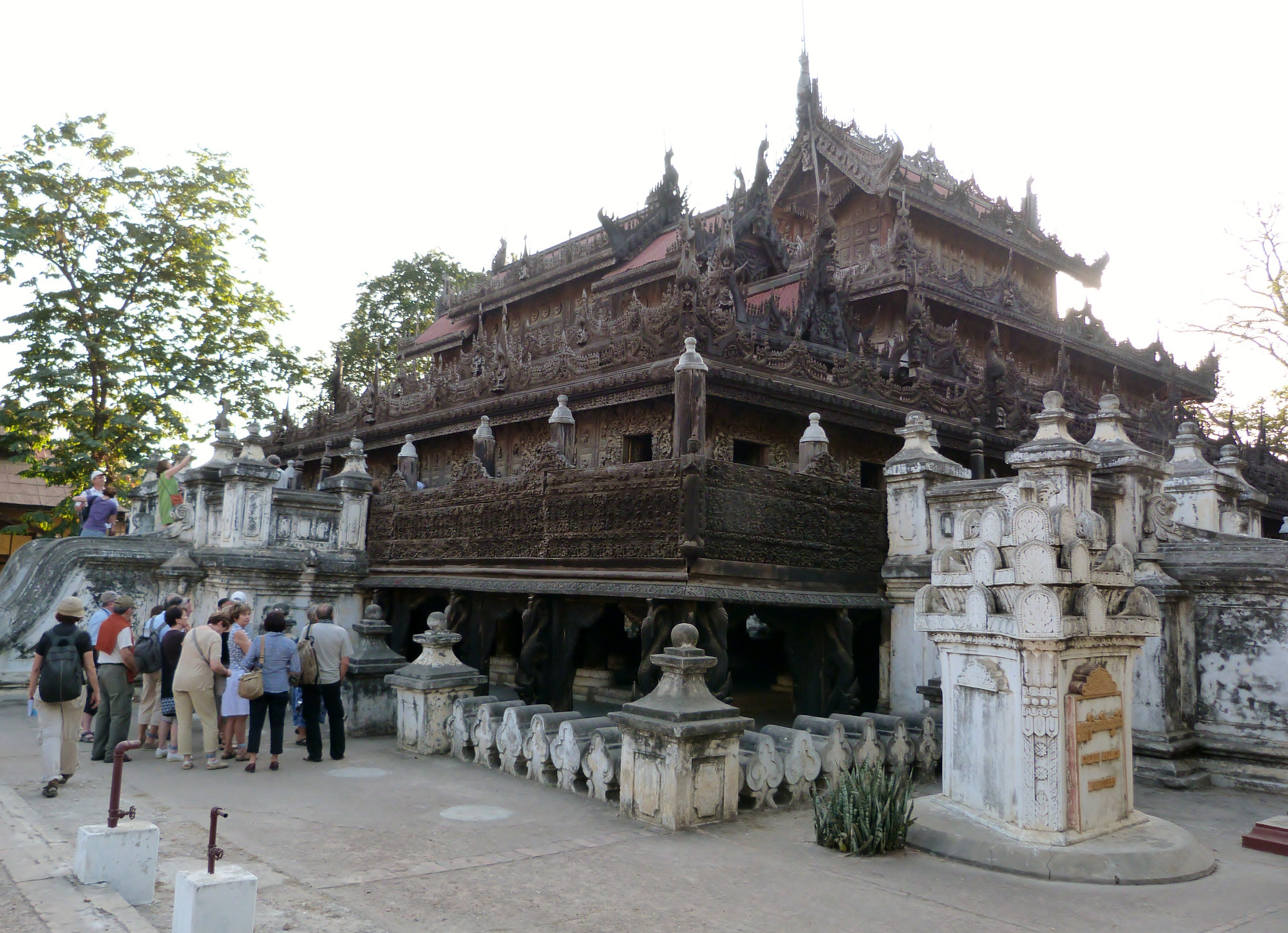 Shwenandaw Monastery Wooden Temple