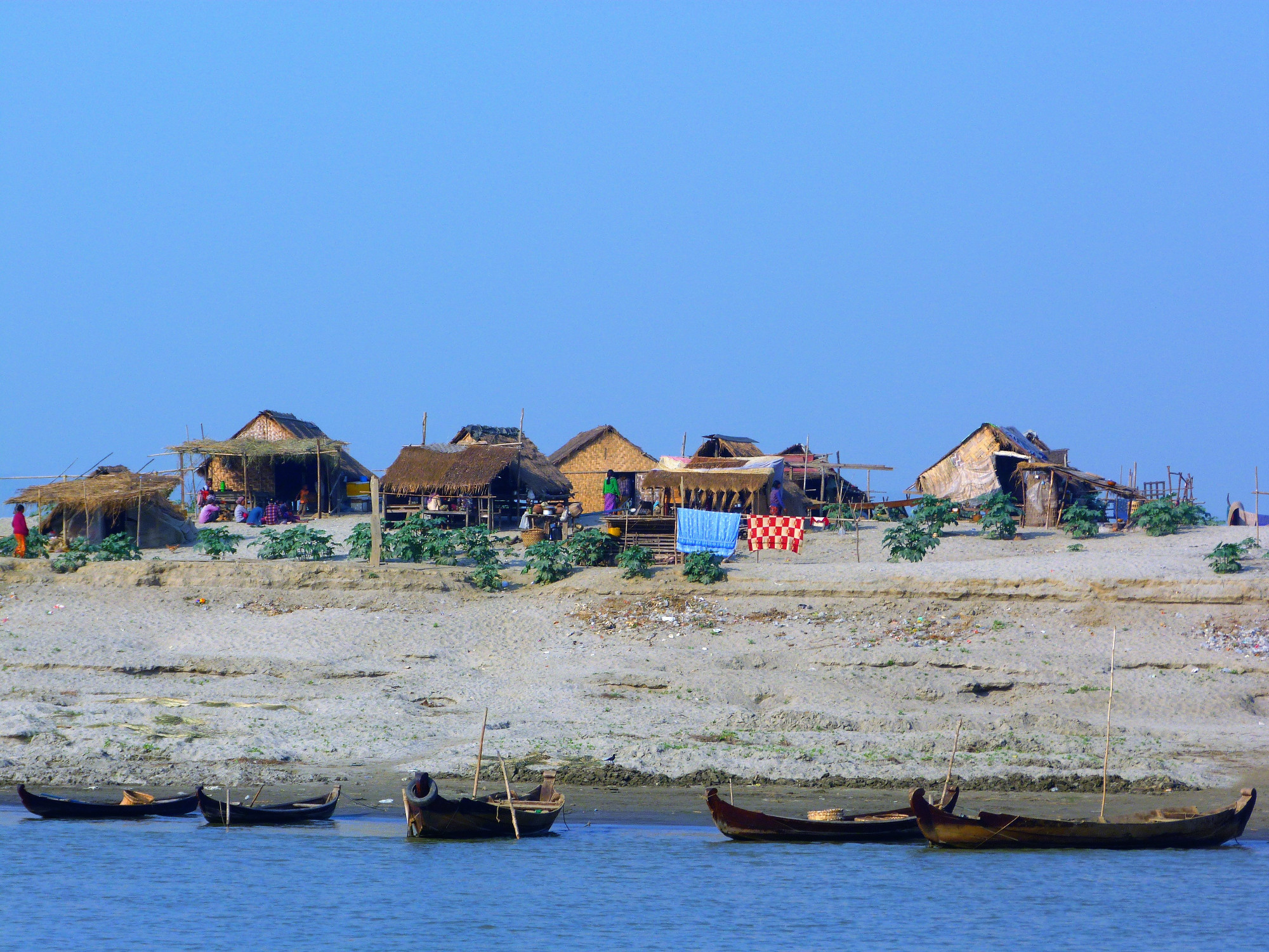 Irrawaddy River Bank