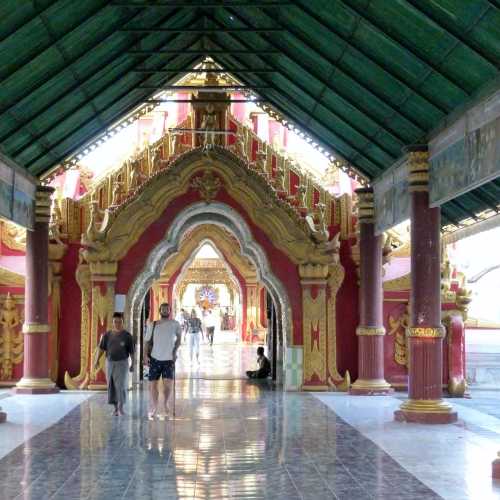 Interior Entrance Kuthodaw Pagoda 