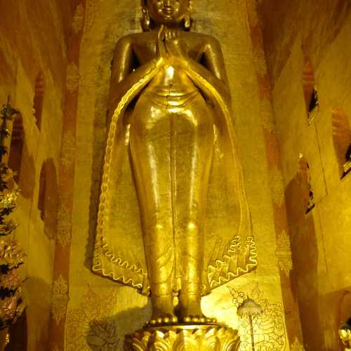 Another standing Golden Buddha
