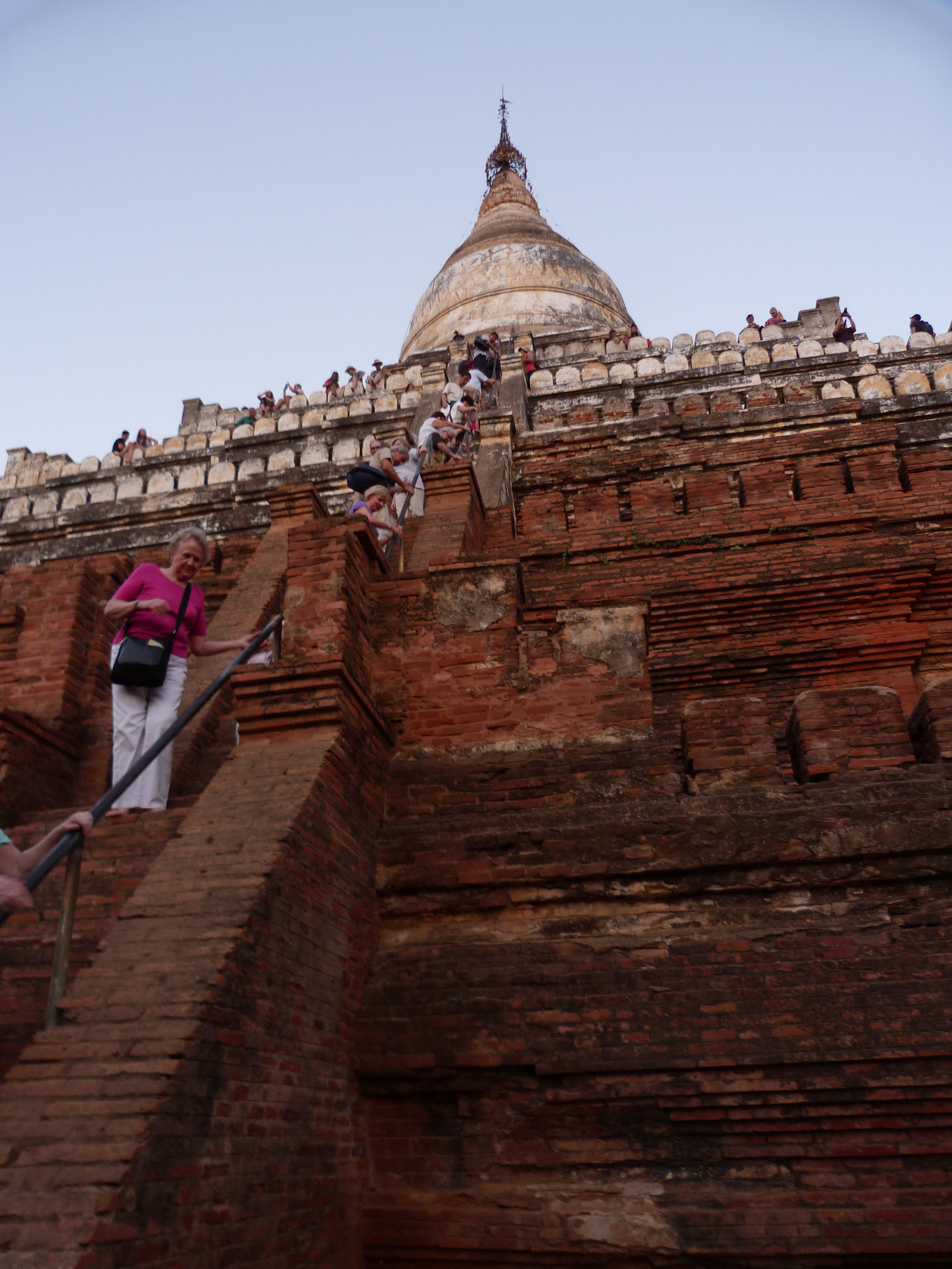 Climb Pagoda for sunset