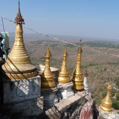 Monastery Stupas