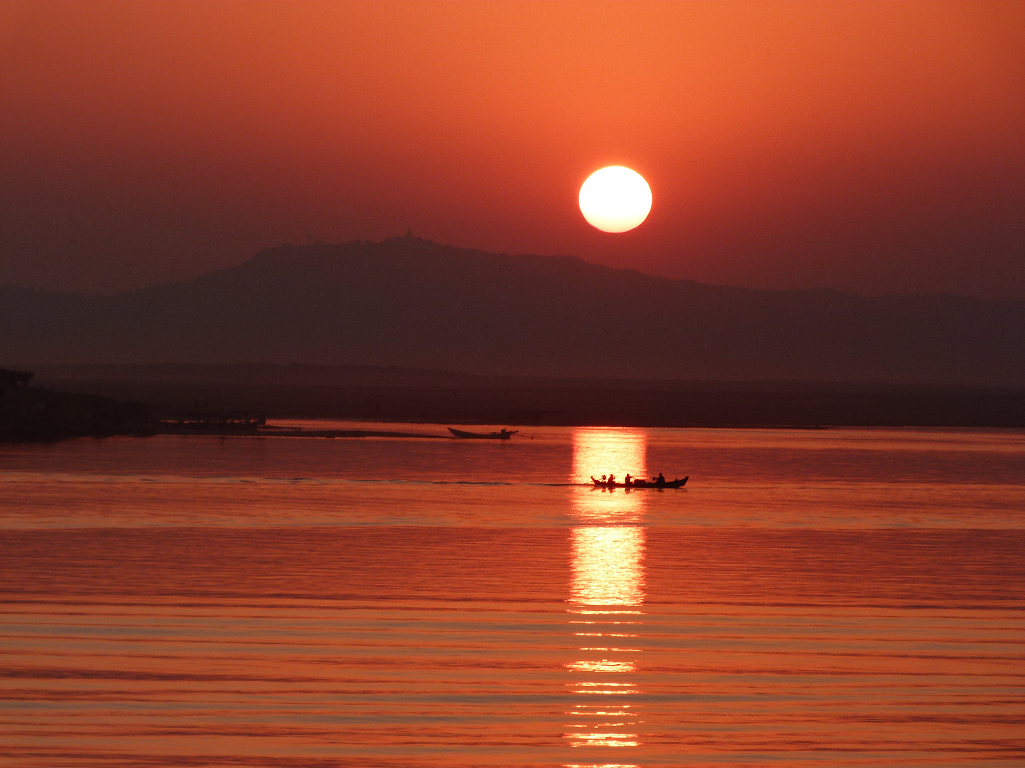 Sunset on the River