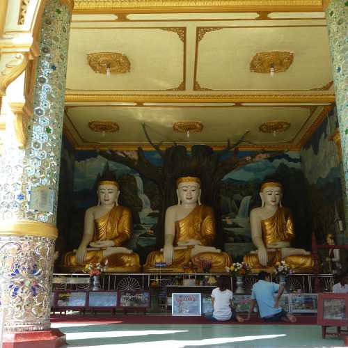 Three Seated Buddha's