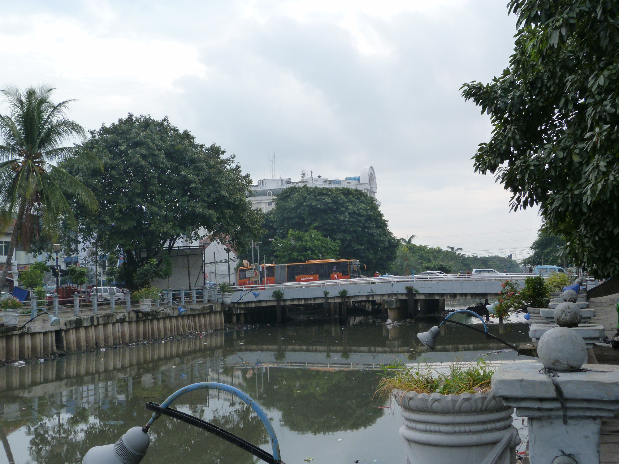 Bridge over canal Kota Tua Dutch Colonial Old Town