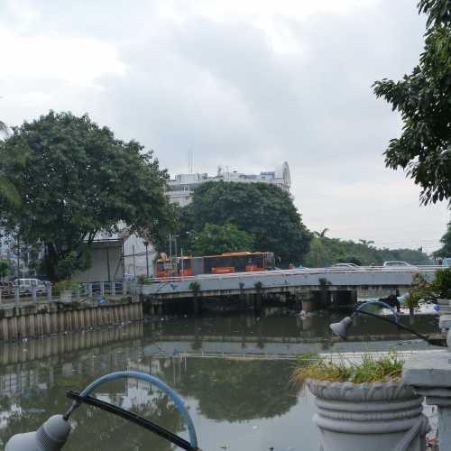 Bridge over canal Kota Tua Dutch Colonial Old Town
