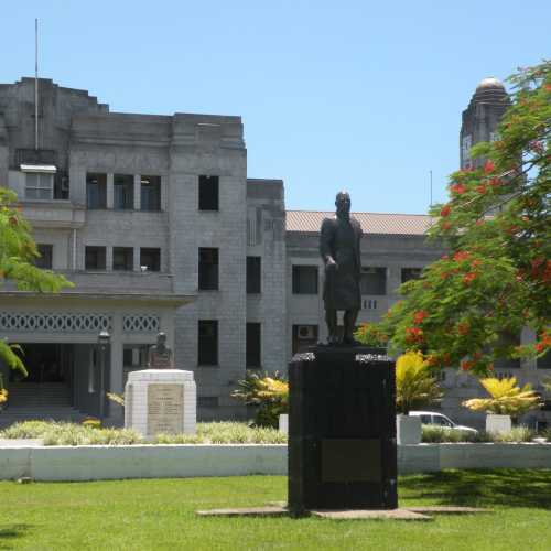 Ratu Sir Lala Sukuna Fiji Statesman statue