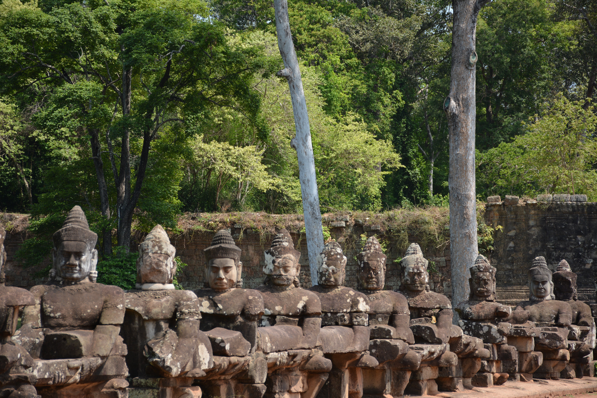 Bridge Carved Figures