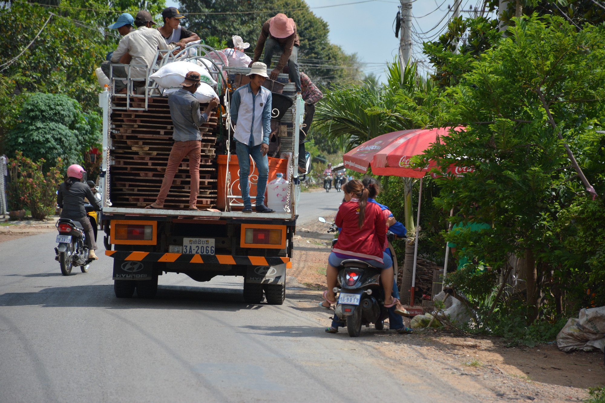Workers transport