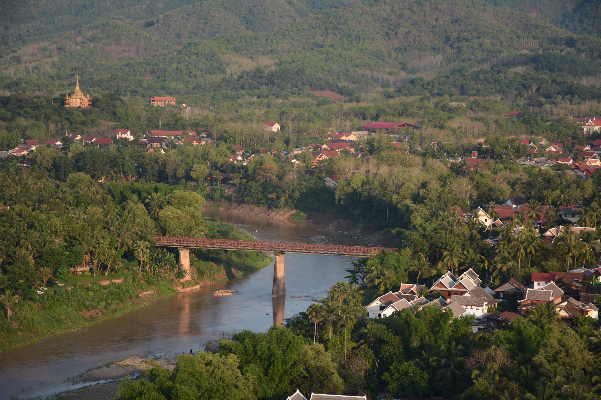 Bridge over Nam Khan River