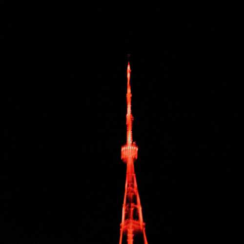 Radio Tower by night