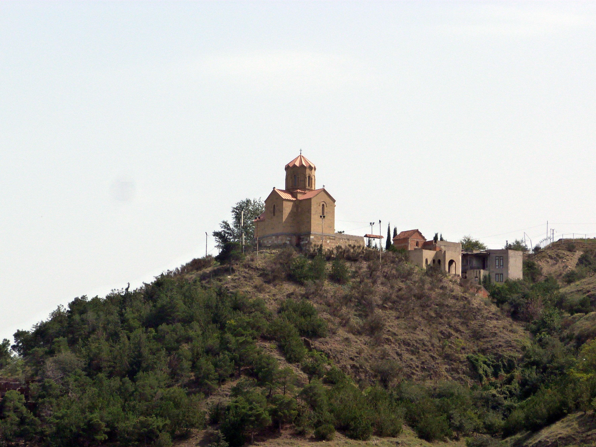 Tabor Monastery of the Transfiguration viewed from Fortress