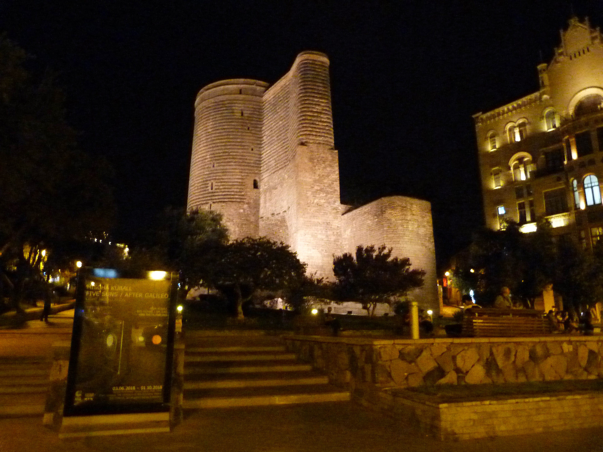 Tower by night