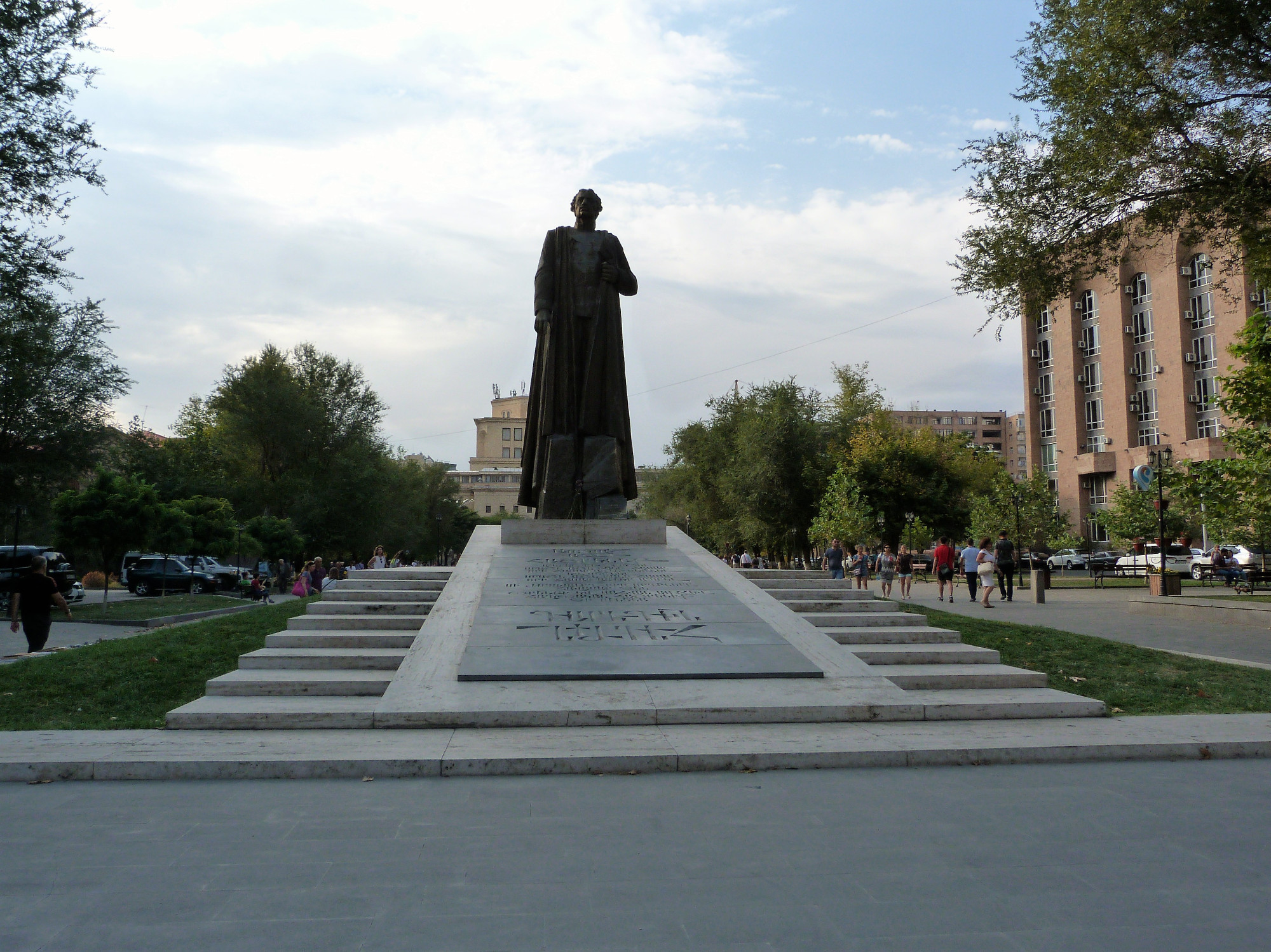 Monument to Armenian statesman Garegin Nzhdeh