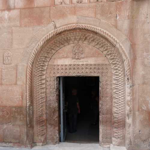 Doorway with mouldings