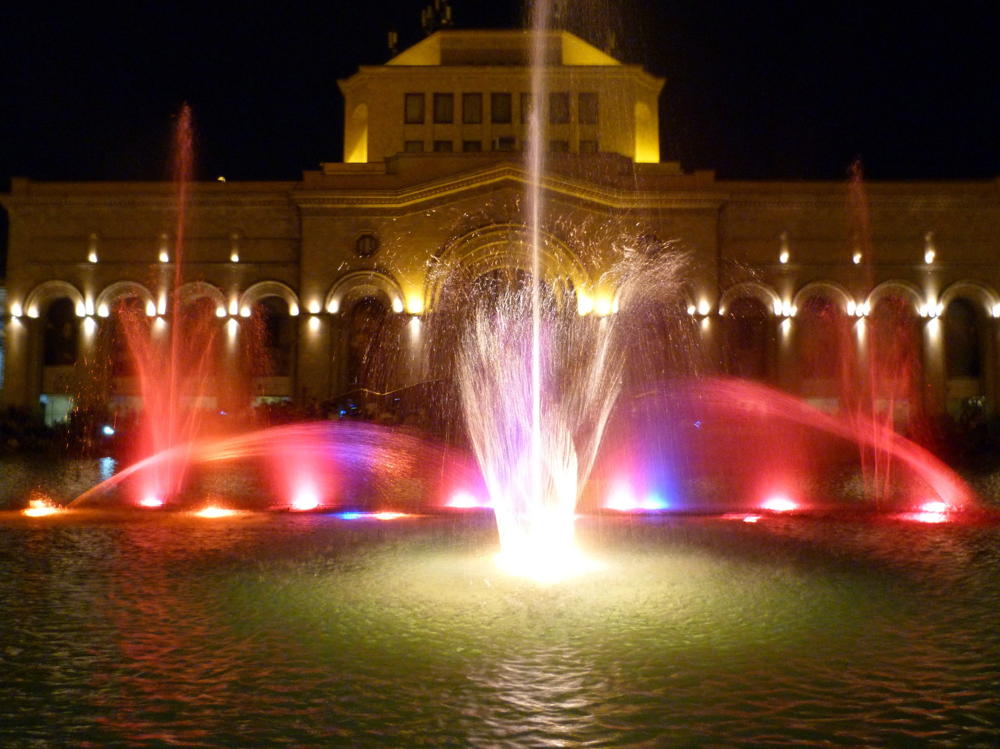 Fountain Light Show