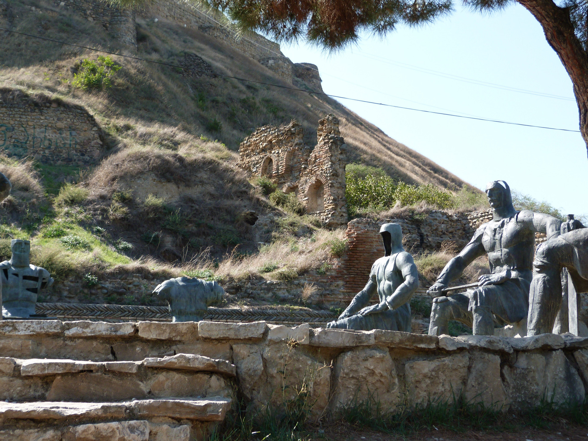 Monument to defenders of Gorisiche fortress