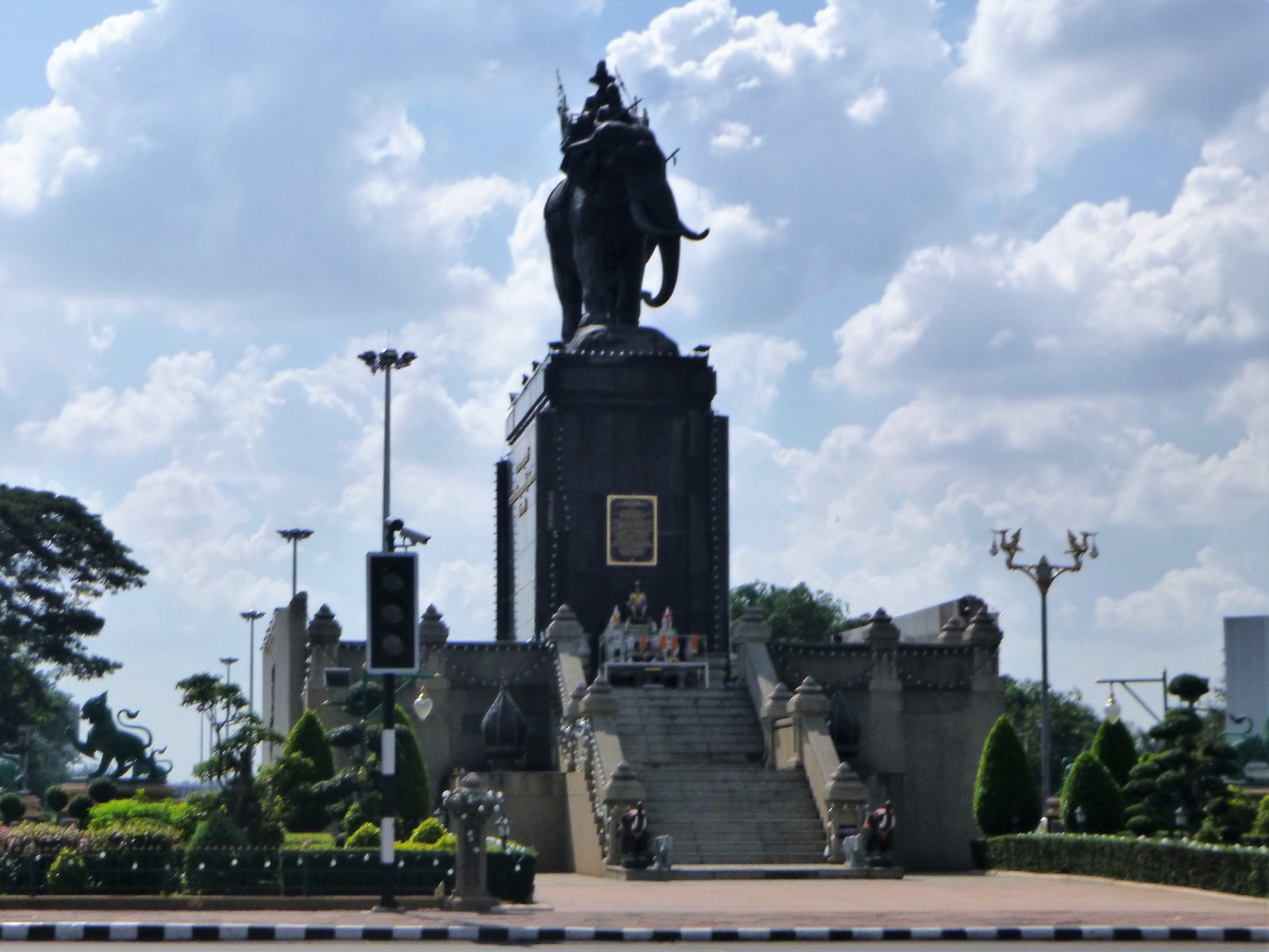 King Rama I Monumentfront
