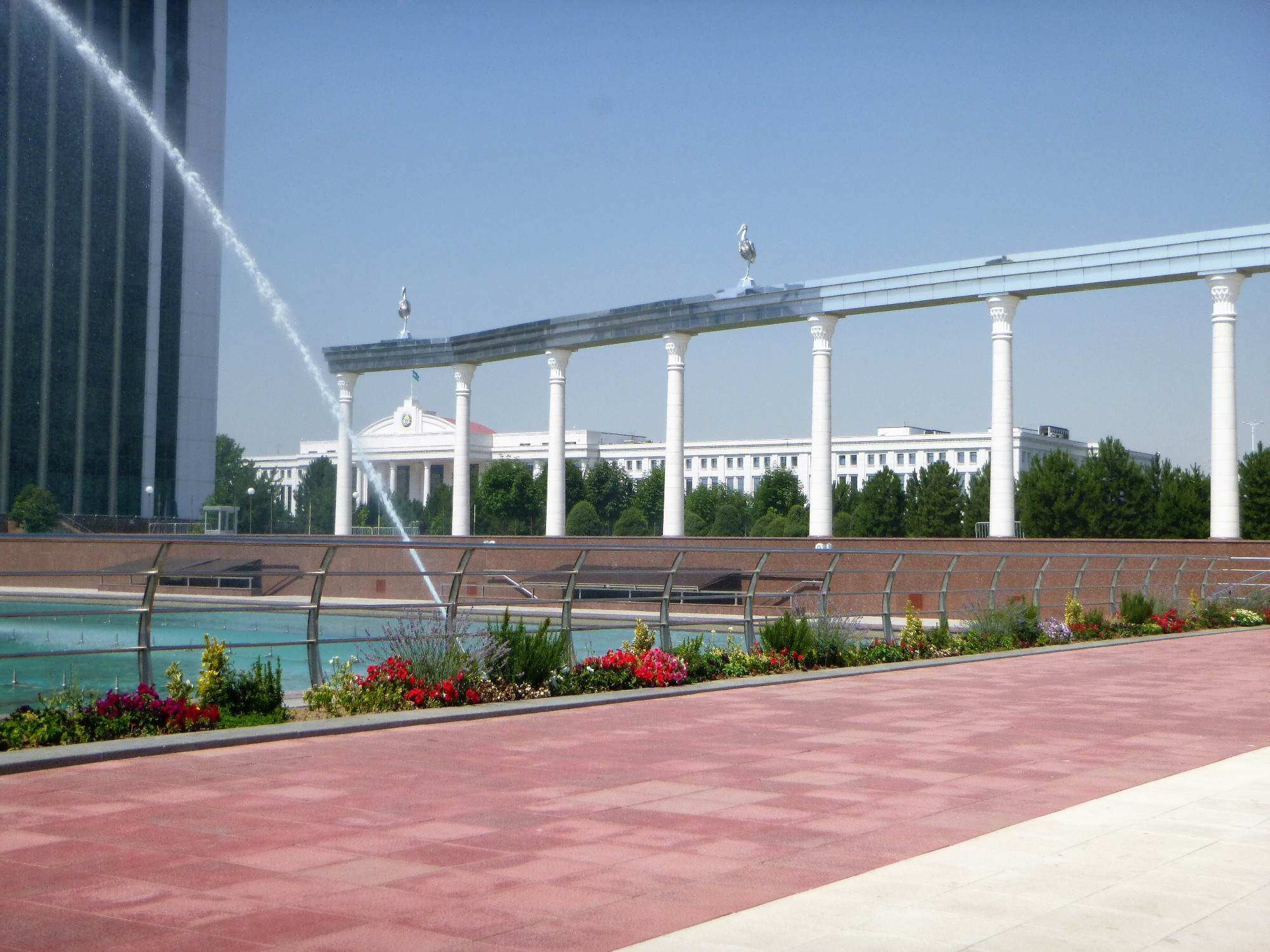 Senate Building in background