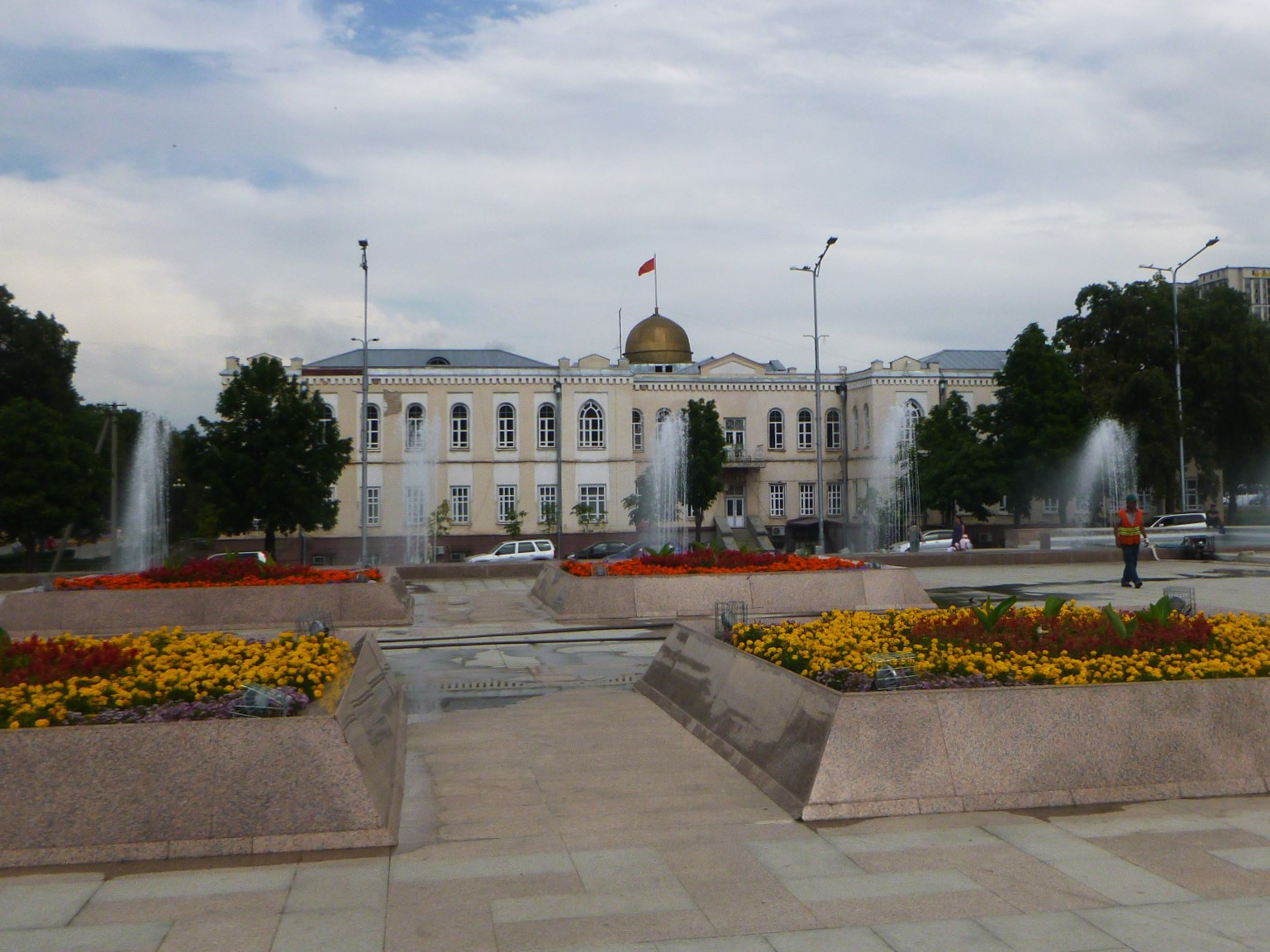 Former Soviet National Committee and Central Electoral Committee. Today it hosts the Assembly of Nations in Kyrgyzstan. 